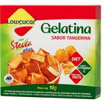 GELATINA LOWÇUCAR PLUS C/ STEVIA TANGERINA 10 G 