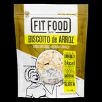 BISCOITO DE ARROZ QUINOA E LINHACA 90 G FIT FOOD