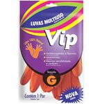 LUVAS VIP MULTIUSO TAMANHO G PACOTE COM 1 PAR