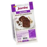 BOLO CHOCOLATE C/ AVEIA E GOTAS CHOC SEM GLUTEN JASMINE 300 G