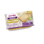 PAO FATIADO C/ MILHO SEM GLUTEN JASMINE 350 G 