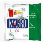 AÇUCAR MAGRO LIGHT C/ STEVIA 400 G REFIL (1473)