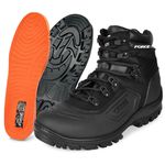 BOTA THUNDER CANO CURTO RIPSTOP PRETO.