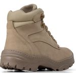 Bota Cano Curto Adventure, Couro Areia (Borzeguim)
