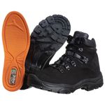 Bota Cano Curto Force Militar Griffon Preto.