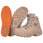 Bota Cano Curto Force Militar Griffon Areia.