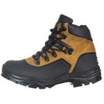 Bota Cano Curto Emborrachado Force Militar Mostarda.