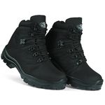 BOTA STEP CANO CURTO RIPSTOP PRETO.