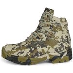 BOTA CANO CURTO CAMUFLADO DIGITAL MULTICAM.