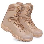 BOTA IMPERMEÁVEL FORCE MILITAR PHANTON CAQUI.