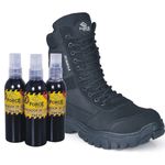 Hidratante Renovador de Couro Nobuck PRETO 100ML. 