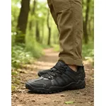 Tênis Force Militar Mod. Storm, Ripstop Preto e PU, Esporte, Caminhada. 