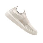 TENIS COLLINS 1 OFFWHITE 100% COURO ELASTICO CALCE FACIL LANCAMENTO 