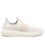 TENIS COLLINS 1 OFFWHITE 100% COURO ELASTICO CALCE FACIL LANCAMENTO 