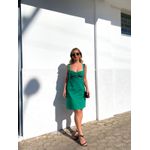 Vestido Linna Verde Escuro