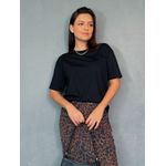 Saia Midi Tule de Onça