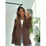 Blazer Daniela Marrom