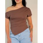 Blusa Line Marrom