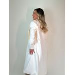 Casaco Lã Batida Berlim Off White