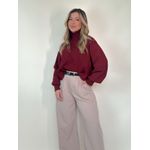 Blusão em Tricot Nicole Vermelho