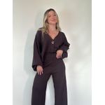 Conjunto Bárbara Marrom
