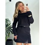 Vestido Gray Preto