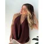 Blusa Yas Marrom