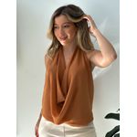 Blusa Yas terracota 