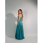 Vestido Elena Verde Esmeralda