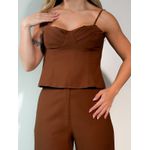 Conjunto Diana Marrom