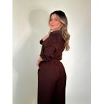Conjunto Elisa Marrom