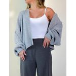 Cardigan Taila Cinza