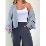 Cardigan Taila Cinza