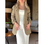 Blazer Lilian Manga 3/4 Verde