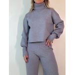 Conjunto Athena Cinza