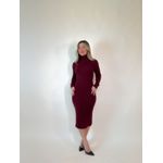 Vestido Ember Bordô