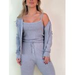 Conjunto Ramona Cinza 