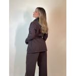 Jaqueta Jeans Florina Marrom 