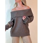 Tricot Rebeca Marrom