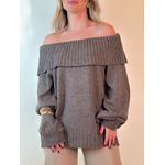 Tricot Rebeca Marrom