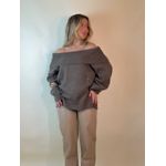 Tricot Rebeca Marrom
