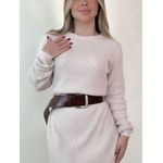 Vestido Melissa Bege 