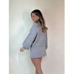Short Saia Estela Cinza 