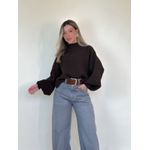 Tricot Tati marrom