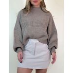 Short Saia Estela Bege