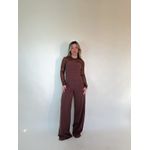 Conjunto Corset Nina Marrom