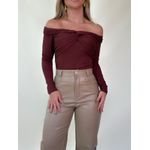 Blusa Lorena Marrom