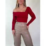 Blusa Dafne Vermelha