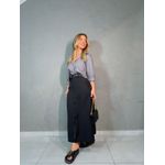 Camisa Cropped Marina Cinza