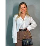 Camisa Cropped Marina Branca